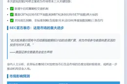 SEC加速批准Cboe比特币ETF期权新规