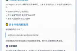 Anthropic融资估值达1830亿美元