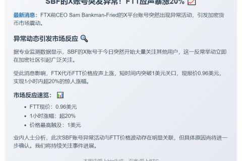 SBF账号异常关注大量用户
