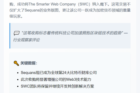 Sequans收购Smarter Web公司