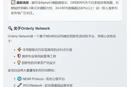 ORDER 突破 0.3 美元，24 小时涨超 84%