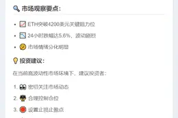 ETH突破4200美元
