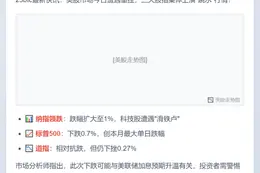 美股三指连跌