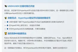 Hyperliquid 上线 USDH 稳定币