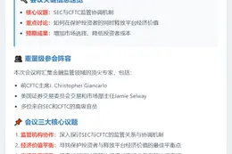 SEC公布监管协调会议议程及成员