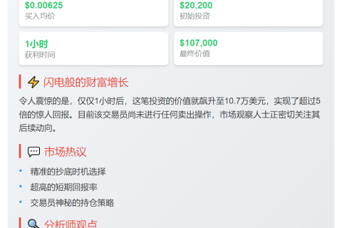 交易员抄底GAIN获利530%