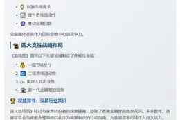 香港发布全球固定收益及货币中心路线图