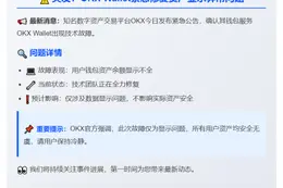 OKX紧急修复钱包余额显示问题