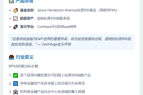 Centrifuge推出Base网络标普500基金