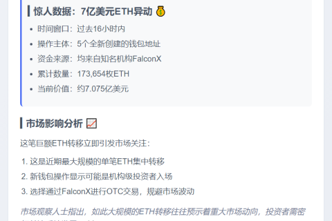 新钱包16小时提取17.3万枚ETH