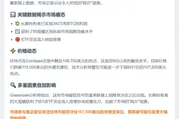 比特币跌至四周低点，链上数据现“耗尽”迹象