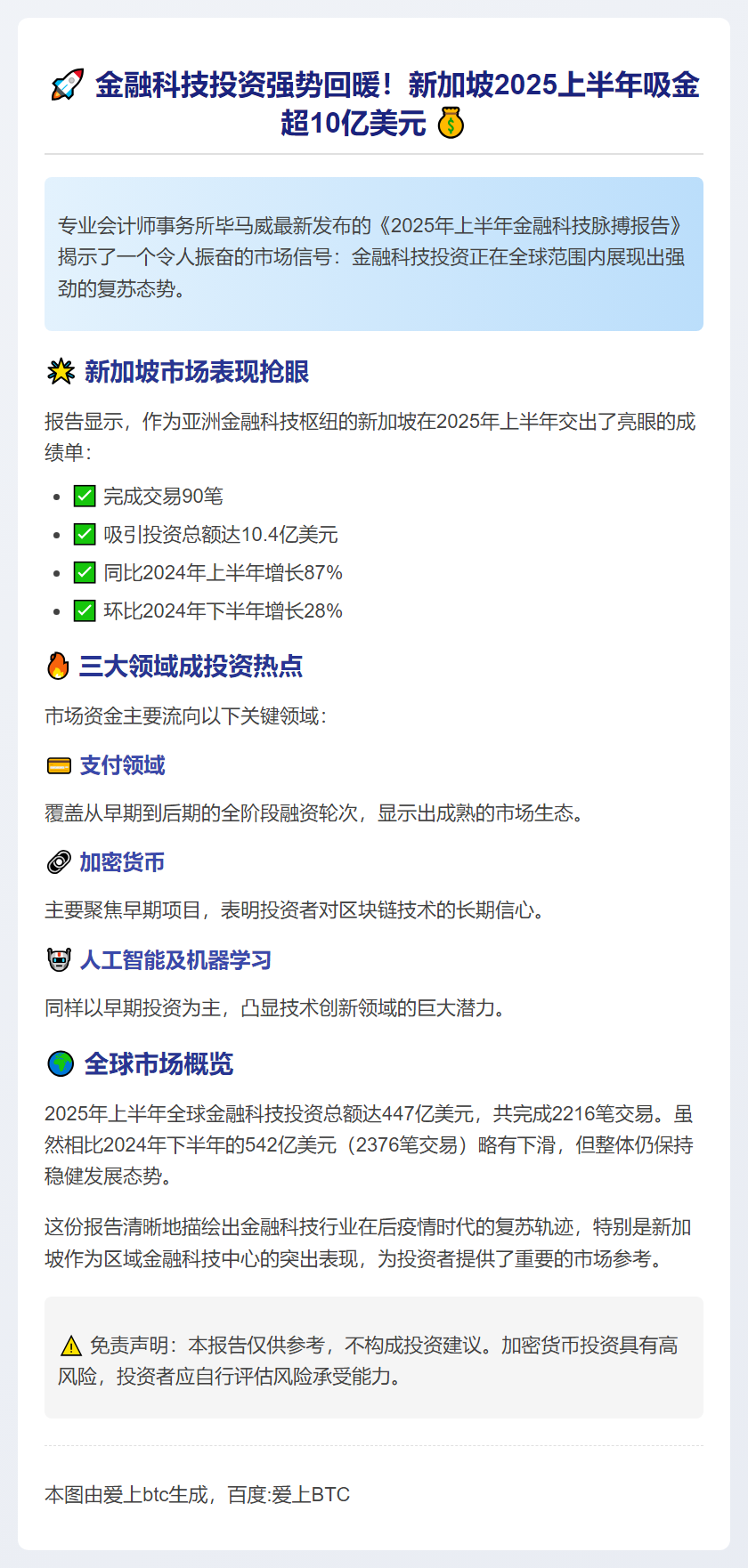 毕马威：2025金融科技聚焦支付与加密货币