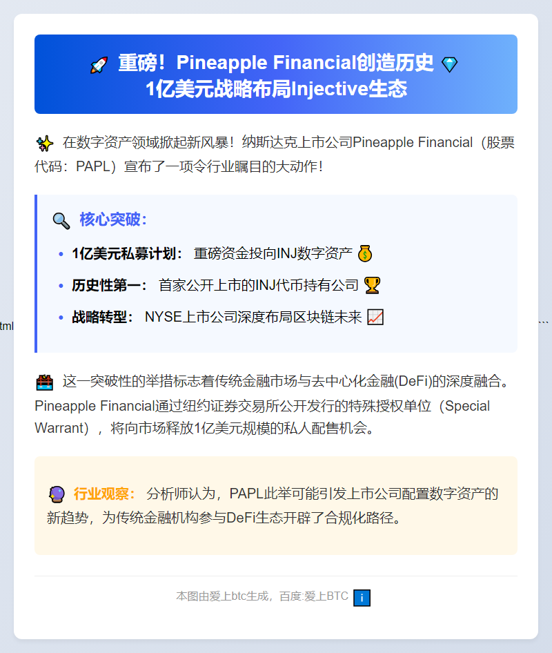 1亿美元Injective资产库上线