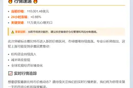 比特币突破11万美元