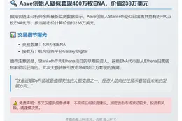 Stani.eth疑似抛售400万枚ENA
