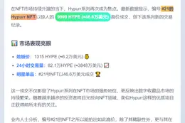 Hypurr #21 NFT售出46.6万美元