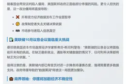 美劳工局：政府停摆期间暂停发布经济数据