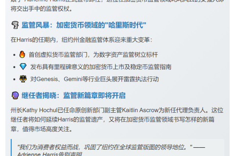 纽约州金融监管负责人宣布卸任