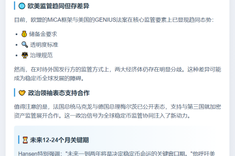 全球稳定币亟需协同监管