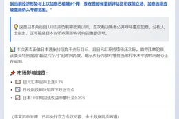 日本央行委员：考虑再次加息