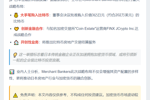 日企购入202万美元比特币