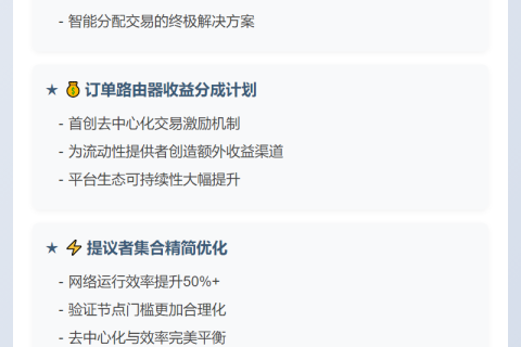 ``` 
dYdX社区通过v9升级提案
```