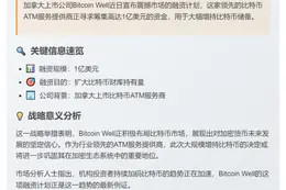 Bitcoin Well 计划募资 1 亿美元增持比特币