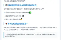 美劳工部：政府停摆不影响失业救济报告
