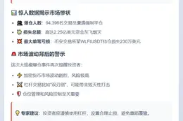 24小时爆仓9.4万人，损失2.25亿