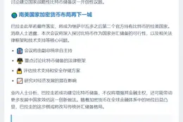 巴拉圭副总统拟议比特币储备会议