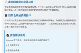 Coinone 出售 309 万美元虚拟资产