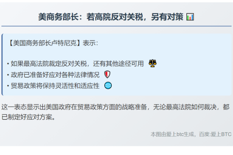 美商务部长：若高院反对关税，另有对策
