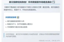 美元跌势延续 非农报告前承压