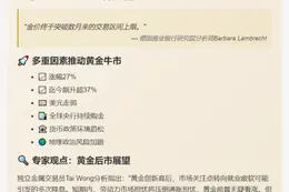 美就业数据提振降息预期 黄金首破3600美元