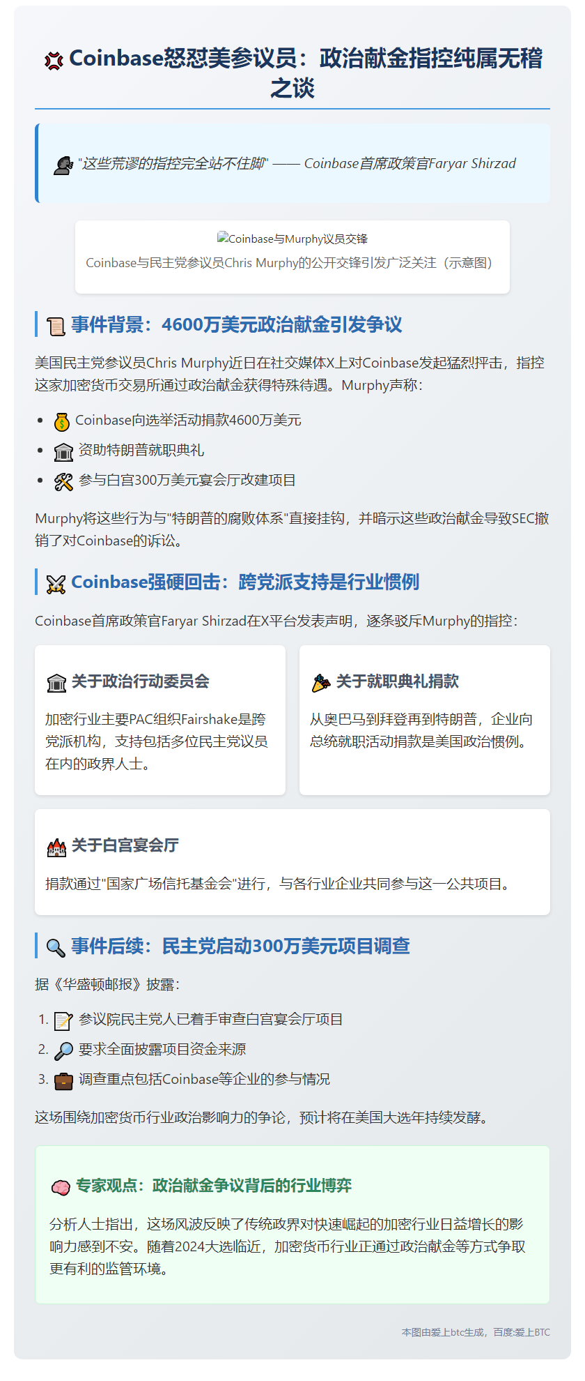 Coinbase驳斥