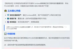 Coinbase DEX开放美国用户（纽约除外）