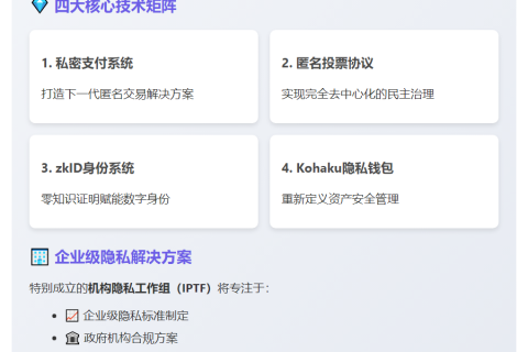 以太坊基金会推隐私研究集群