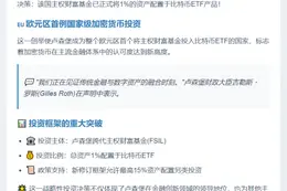 卢森堡一家主权财富基金已将其1%的资产投资于比特币ETF
