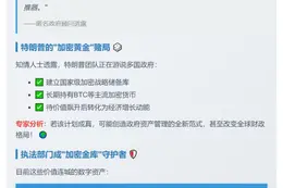 7.5万亿非法加密资产或成政府储备