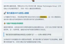 Bitdeer转自营挖矿引客户竞争
