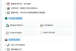 9月CPI数据月底发布