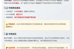 USDE脱锚跌至0.6666美元