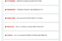 23btc午报 | 10.11午间要闻速览