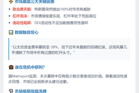 Matrixport：投降式抛售重塑加密市场格局