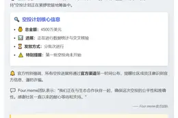 Four.meme获4500万美元空投支持