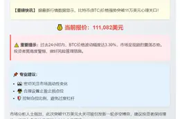 BTC突破11.1万美元