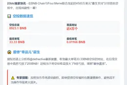 最大空投33BNB却亏200BNB