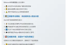 黑客追踪：NFT洗售暴露Bittensor漏洞