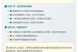 两鲸转移1785万枚ASTER，价值2288万美元