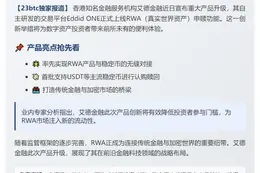 艾德金融支持RWA申赎